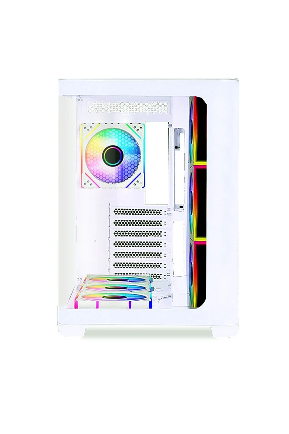 GameBooster GB-G2852W-750w 80+Bronze Curved 7*ARGB Fan SeaView