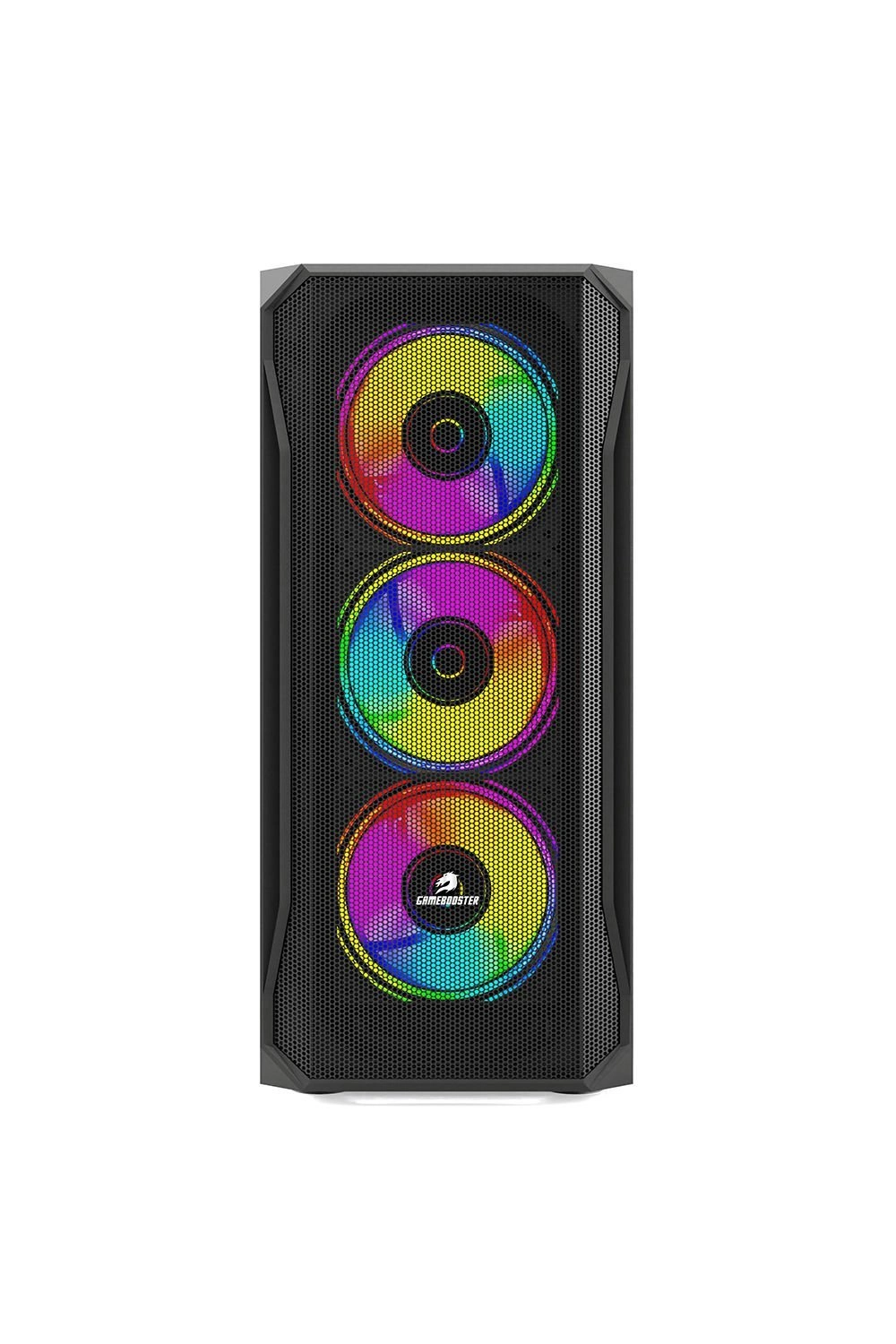 GameBooster GB-T005MB USB3.0 RGB fan Mesh Panel Siyah kasa