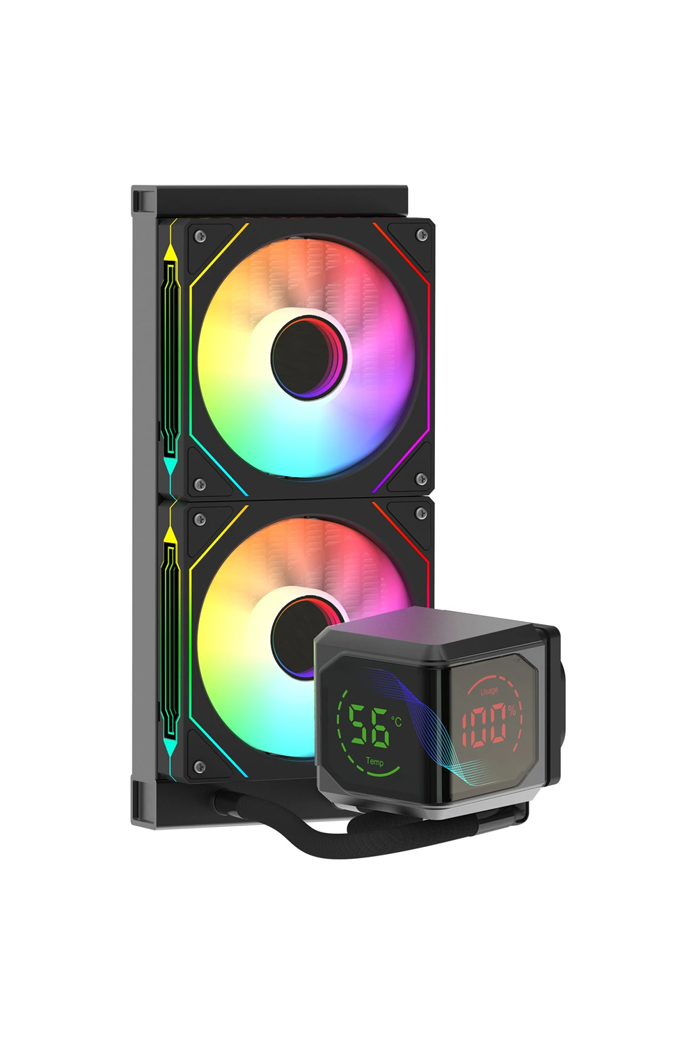 GameBooster SIGHT PRO 240B ARGB Curved Ekran LGA1851/AM5 Uyumlu