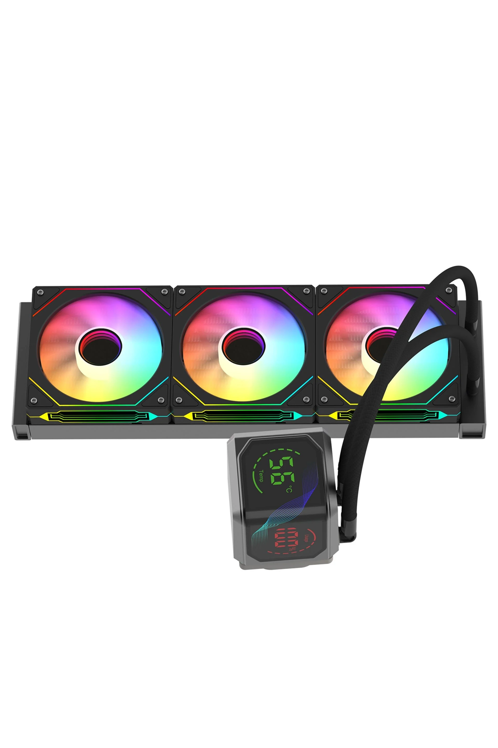 GameBooster SIGHT PRO 360B ARGB Curved Ekran LGA1851/AM5 Uyumlu