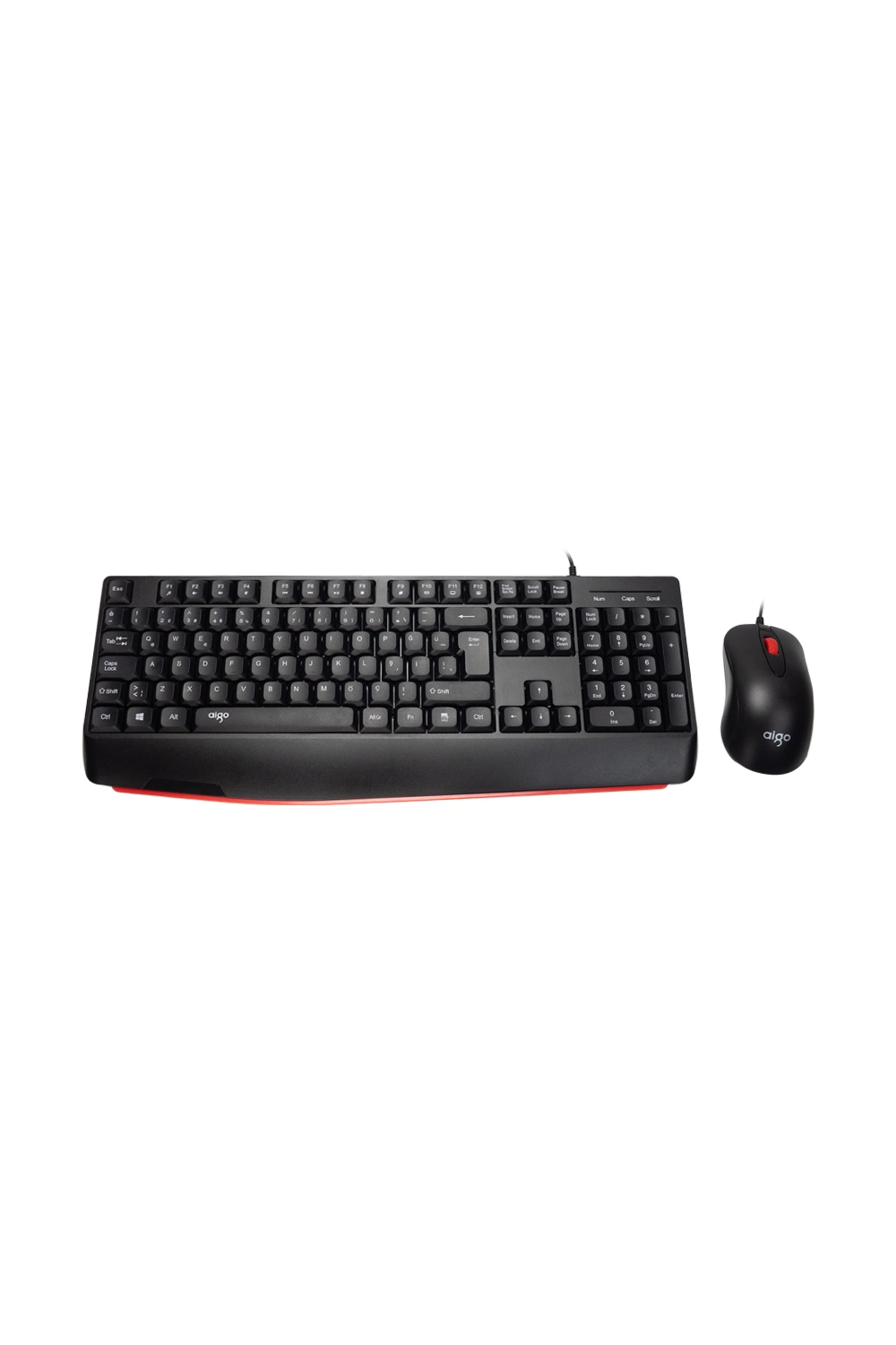 Aigo AK310 Pro Siyah Kablolu Q Klavye + Mouse Set