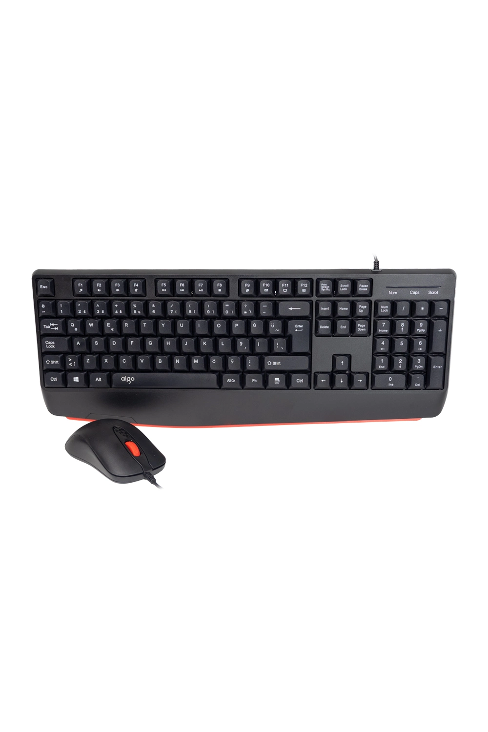 Aigo AK310 Pro Siyah Kablolu Q Klavye + Mouse Set