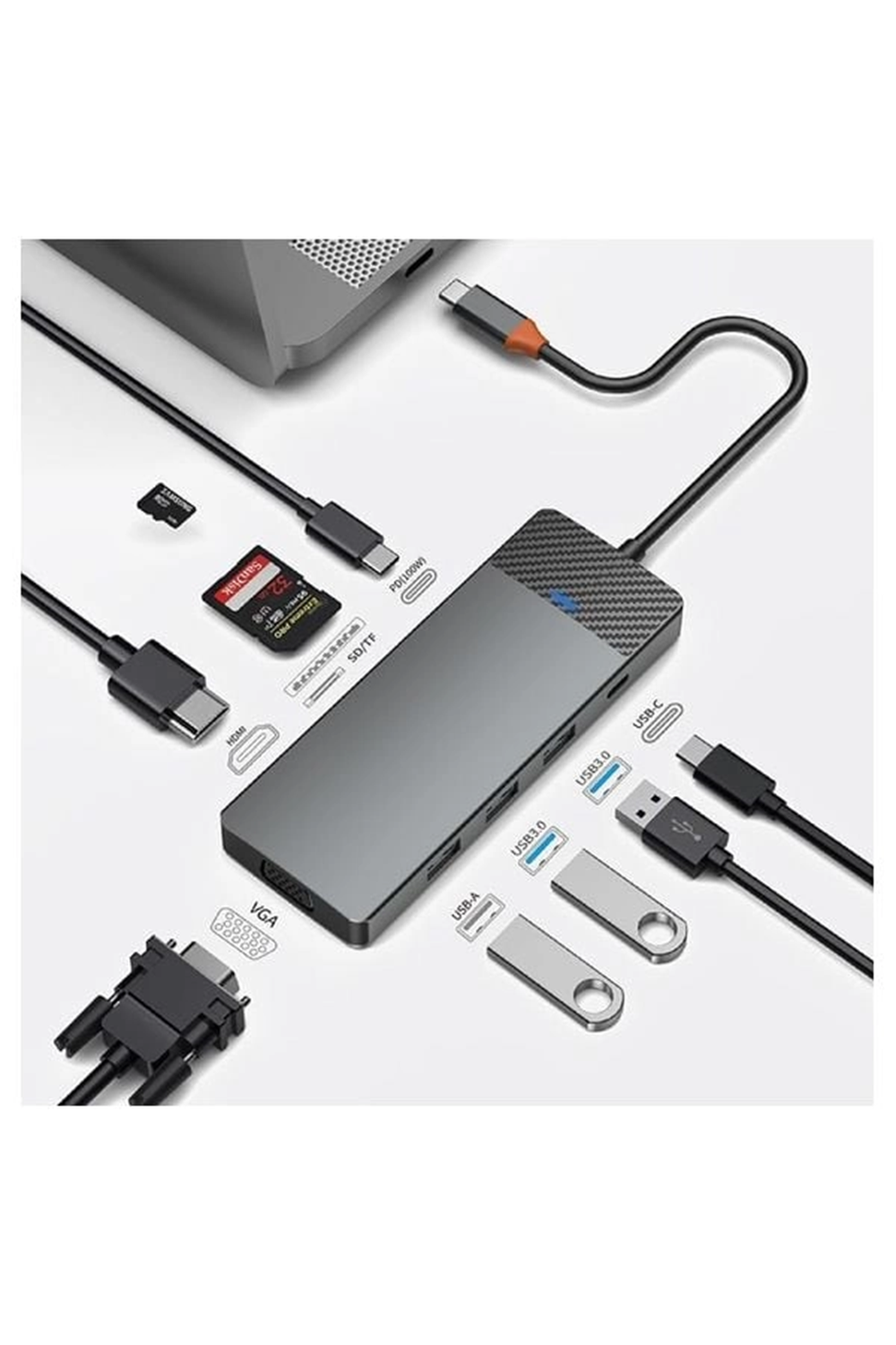 Wiwu Alpha 9 in 1 A921HV Type-C