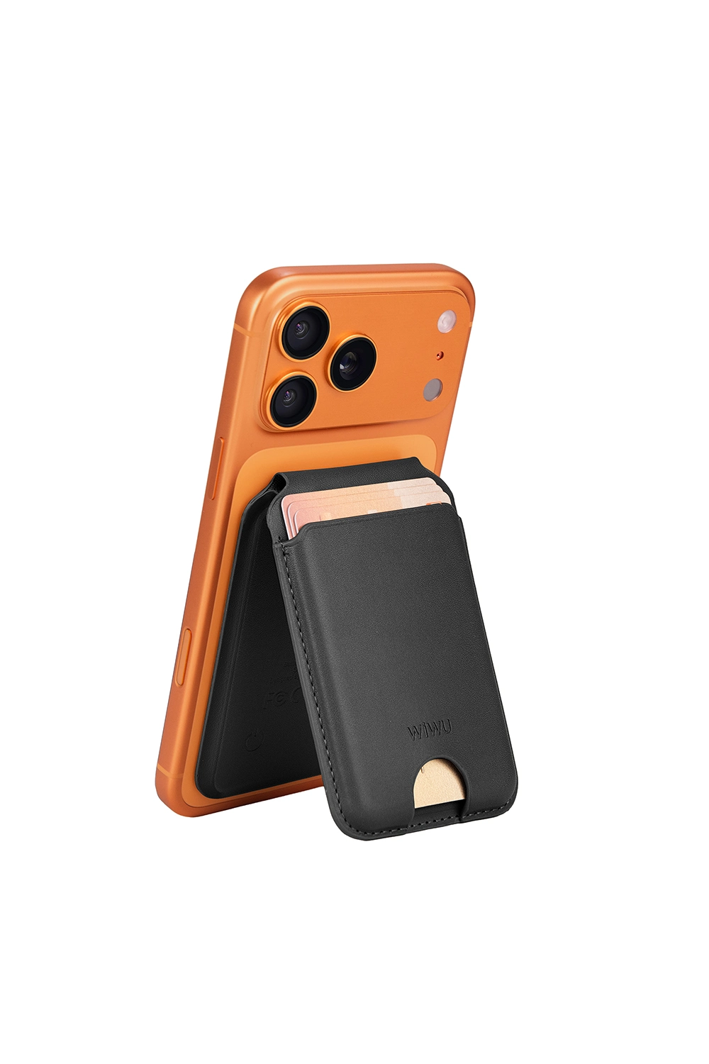 Wiwu Mag Wallet Holder MW-007P Find My Siyah