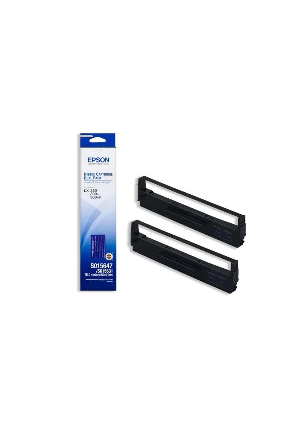 ŞERİT EPSON LX-350/300+/300+II S015647 2LI