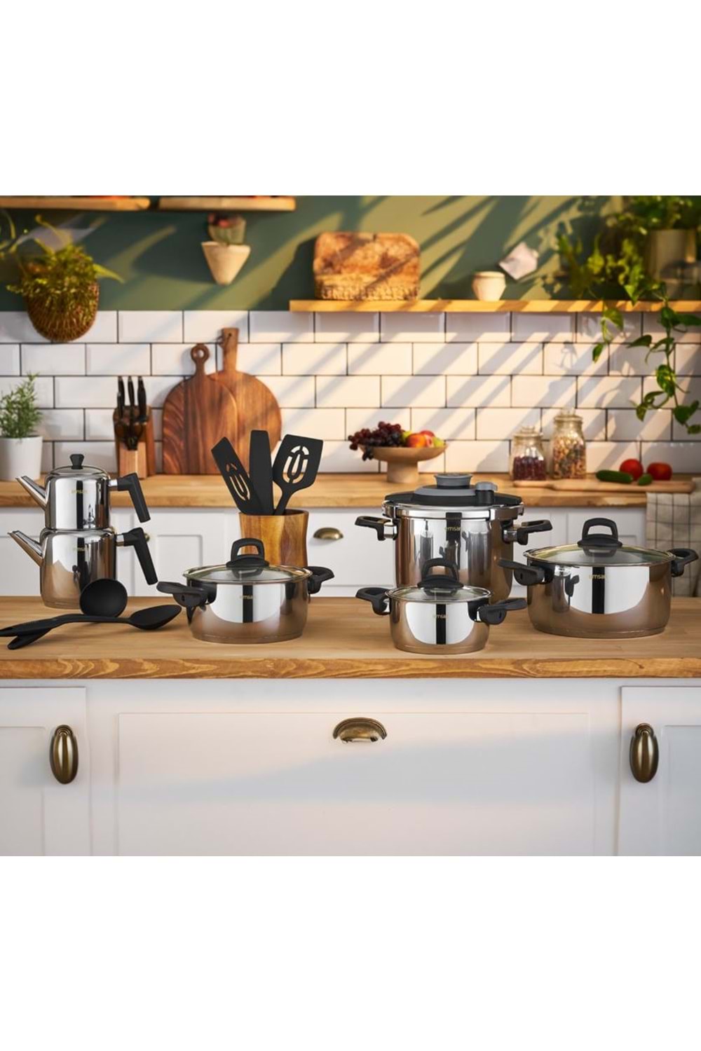 EMSAN WEDDİNG 16 PARÇA ÇELİK ÇEYİZ SETİ