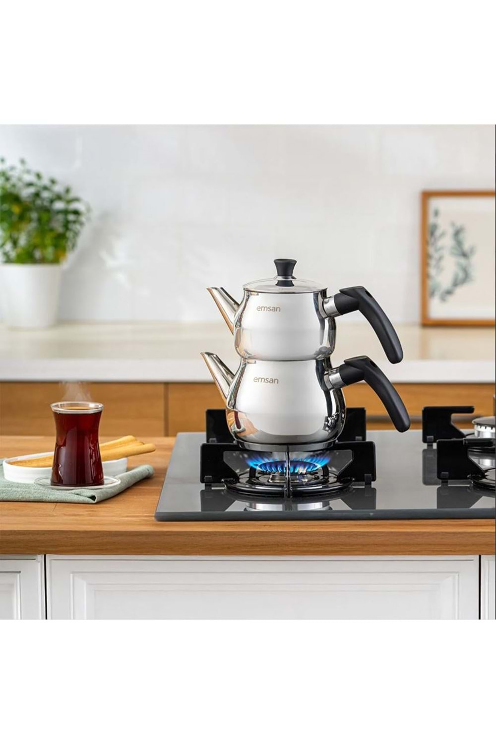 EMS AJDA MİNİ ÇAYDANLIK TAKIMI, ÇELİK