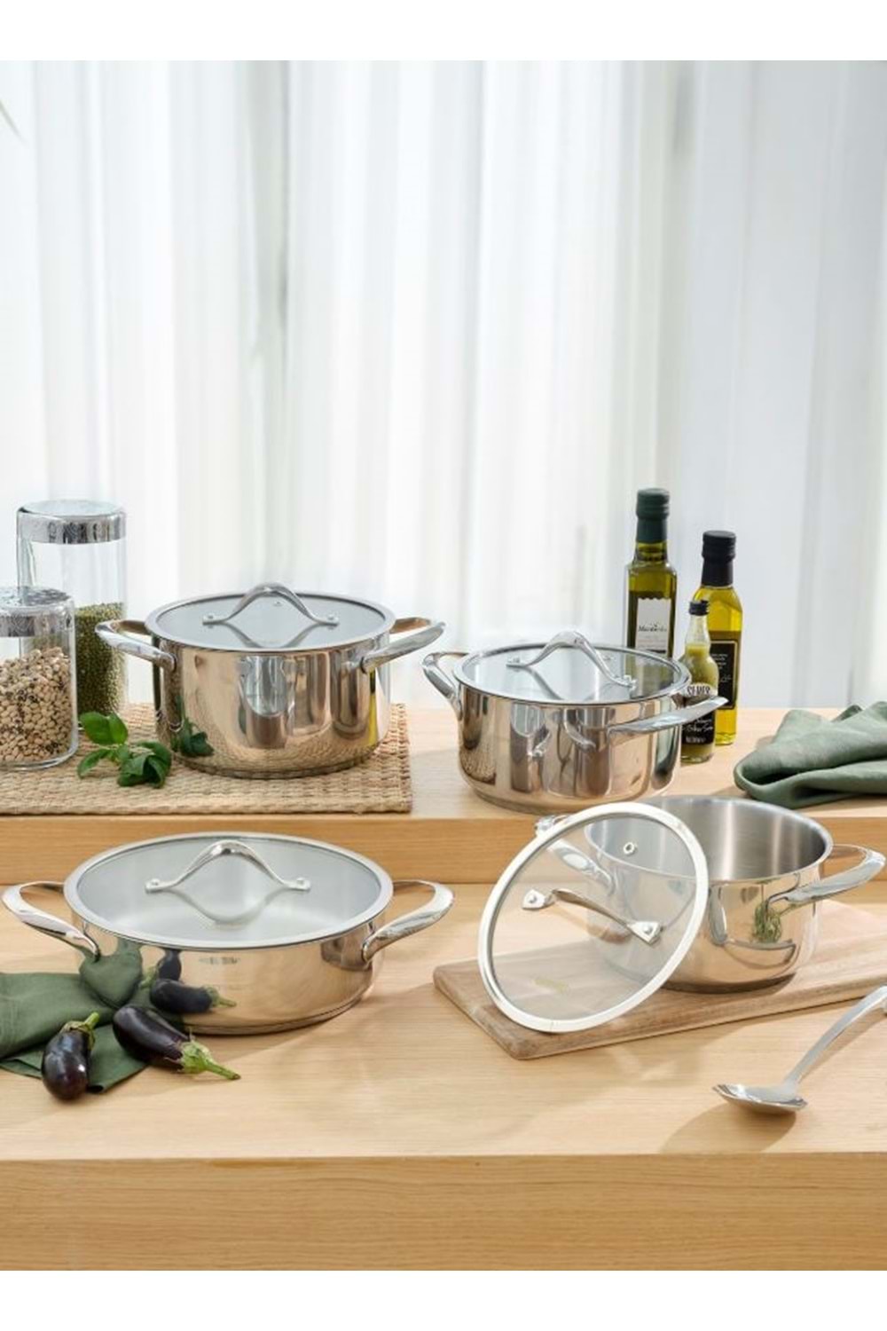 YAKAMOZ -S 8 PRÇ.TENC.SETİ, ÇELİK