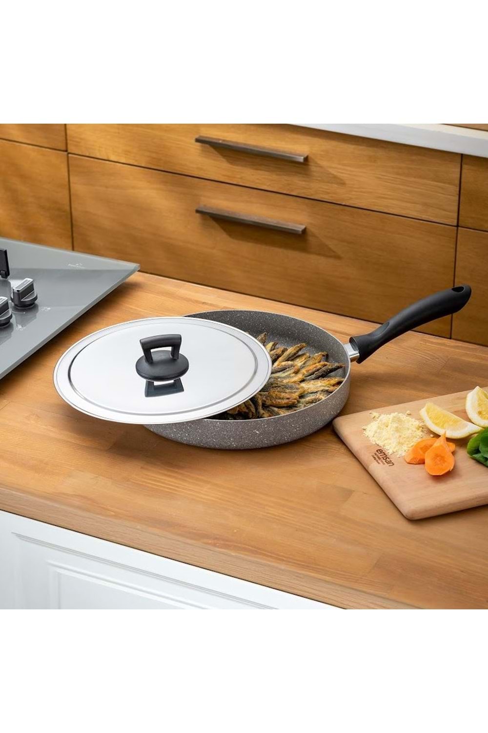 EMSAN ROSA GRANİT BALIK TAVASI, 30 CM