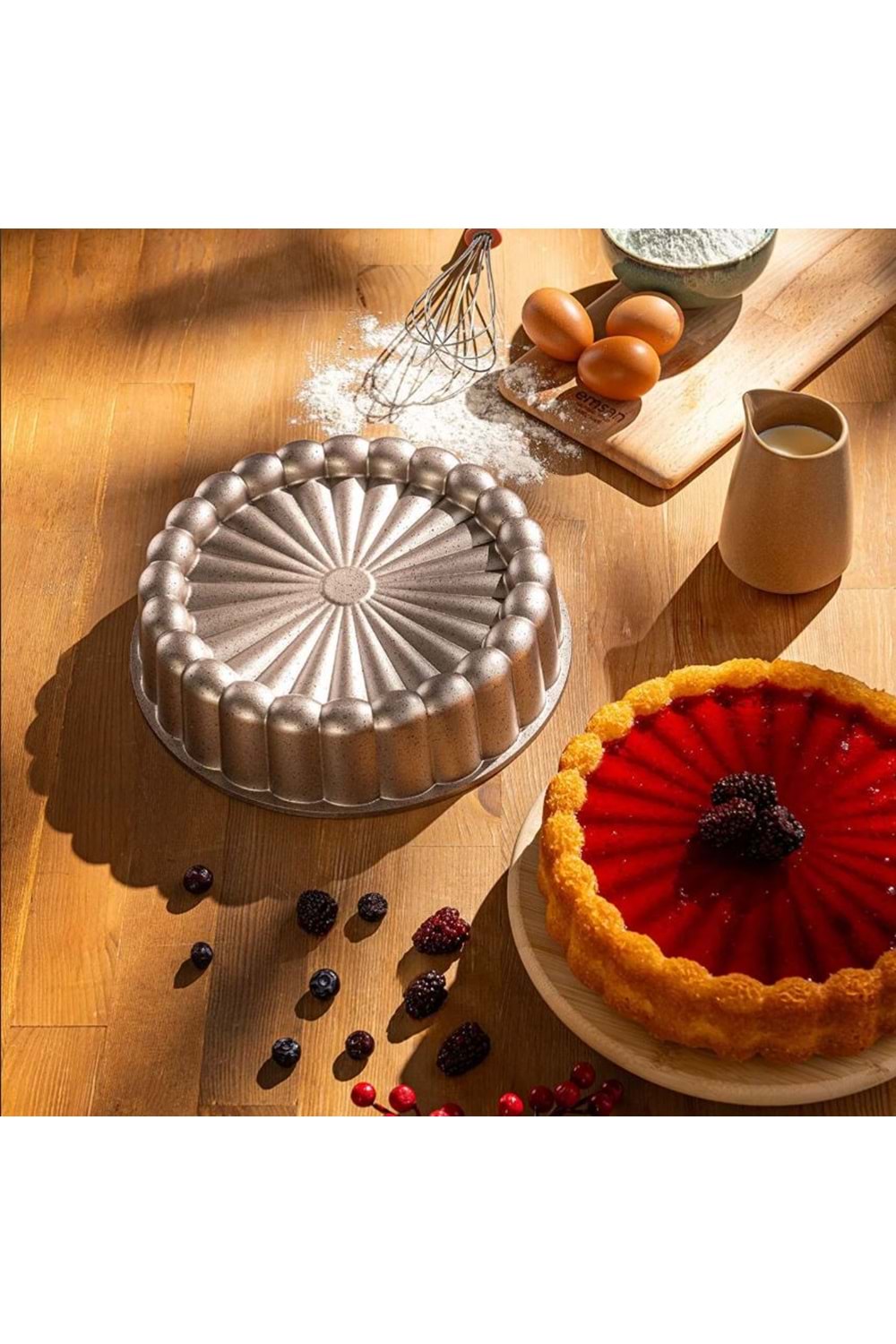 EMSAN GOLDEN DAISY KEK KALIBI GOLD