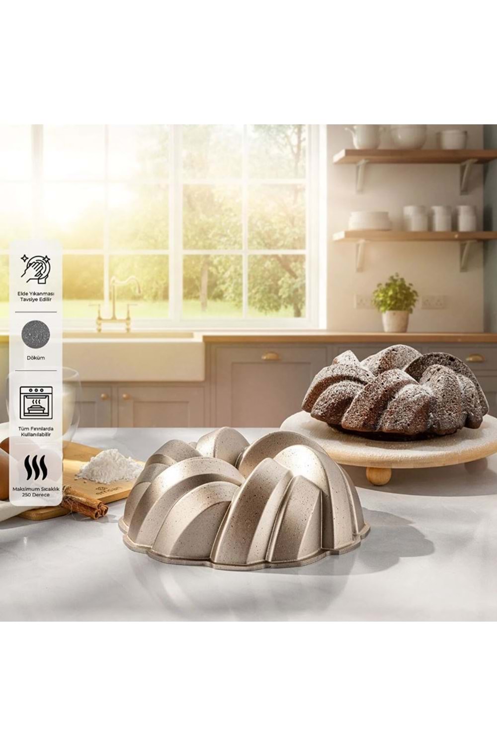 EMSAN GOLDEN SLICE KEK KALIBI GOLD