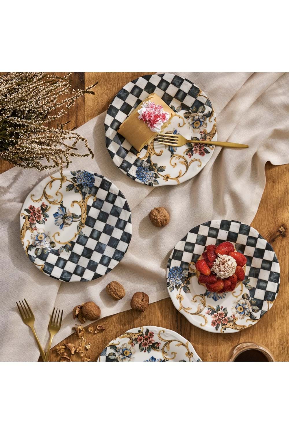 EMSAN VICTORIA 4'LÜ PASTA TABAĞI