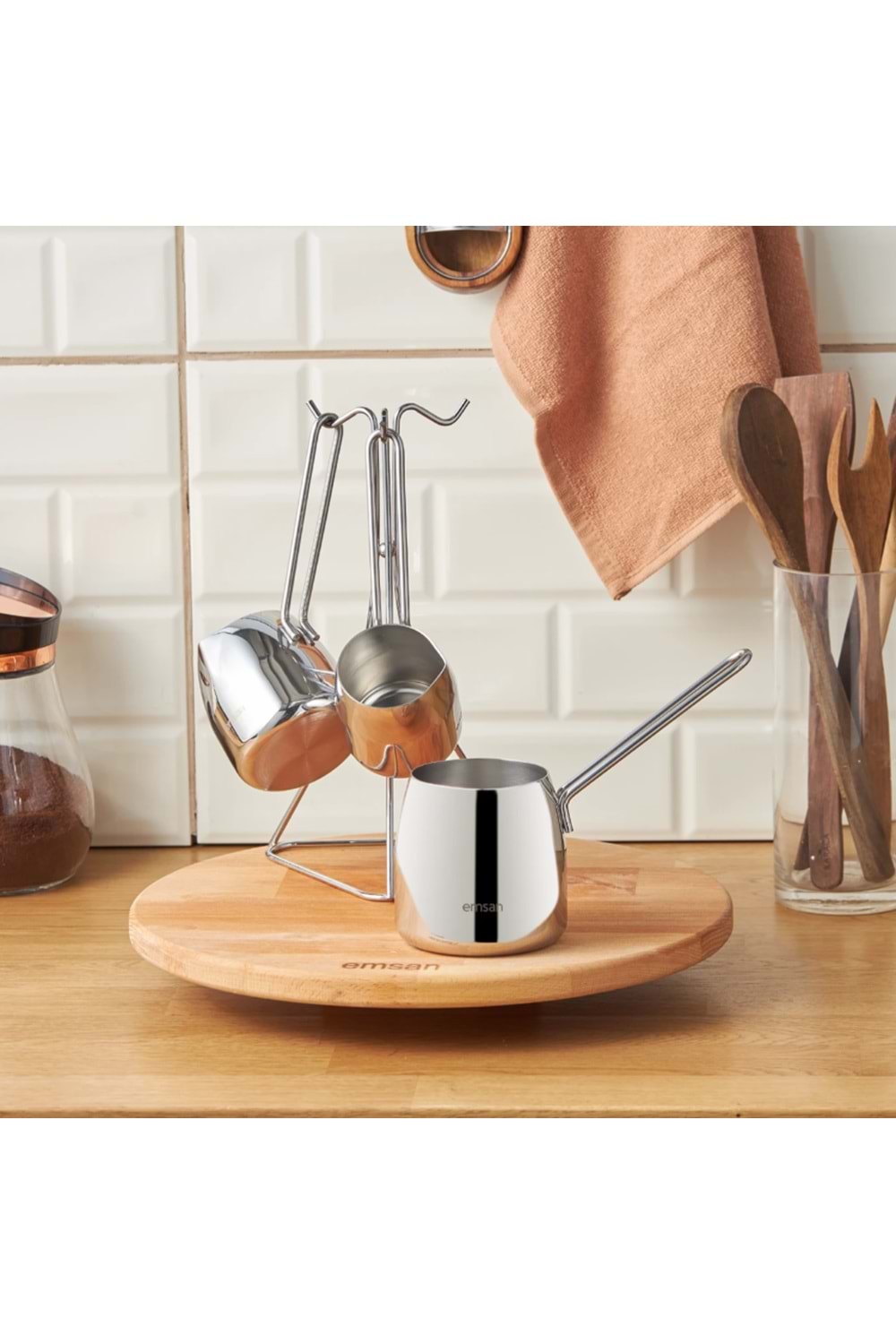 EMSAN MAGNA 4 PRÇ CEZVE SETİ