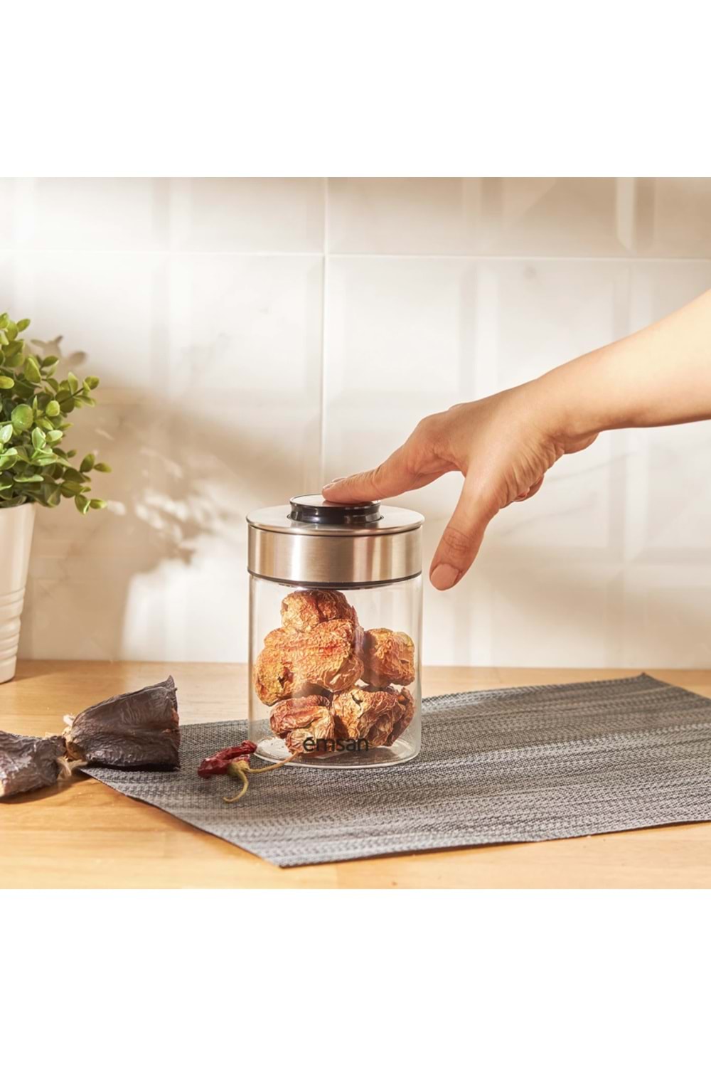 EMSAN MODERN SAKLAMA KAVANOZU 750 ML