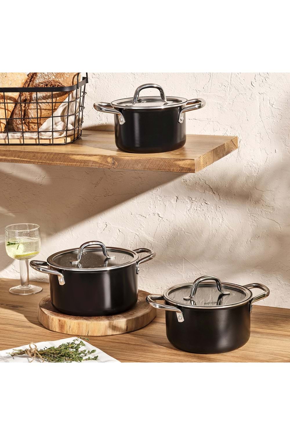 EMS MASTER CLASS 6 PRÇ MİDİ TENC SET SYH