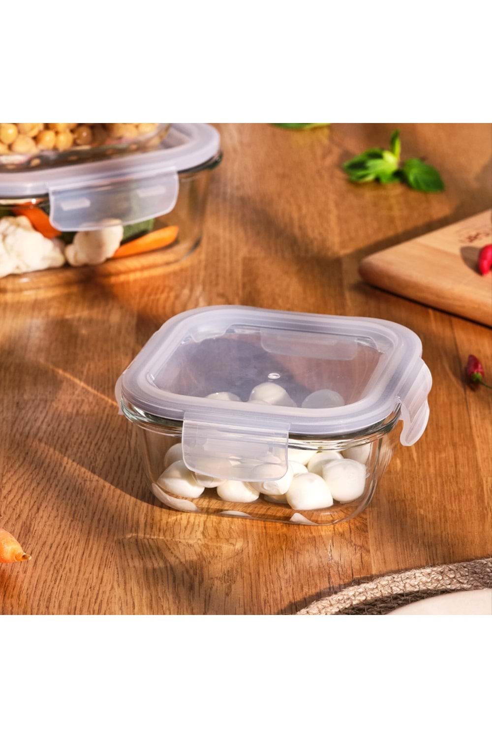 EMSAN LUNA 520 ML BOROSİLİKAT SAKLAMA KABI