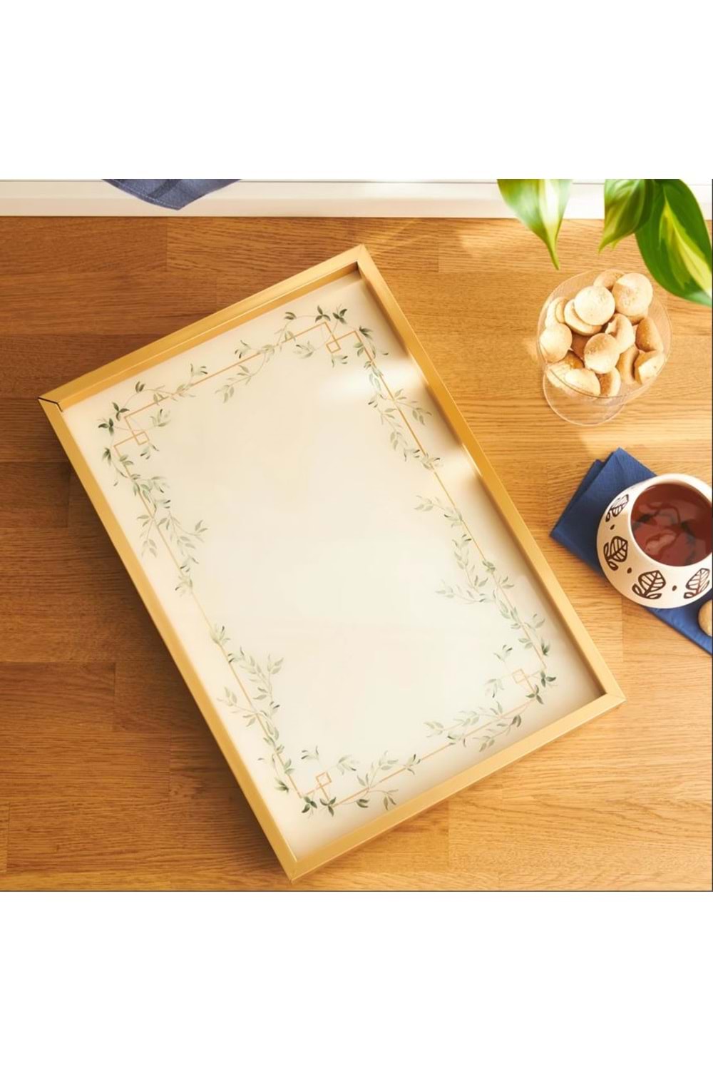 EMSAN FORESTA TEPSİ GOLD 31X46 CM