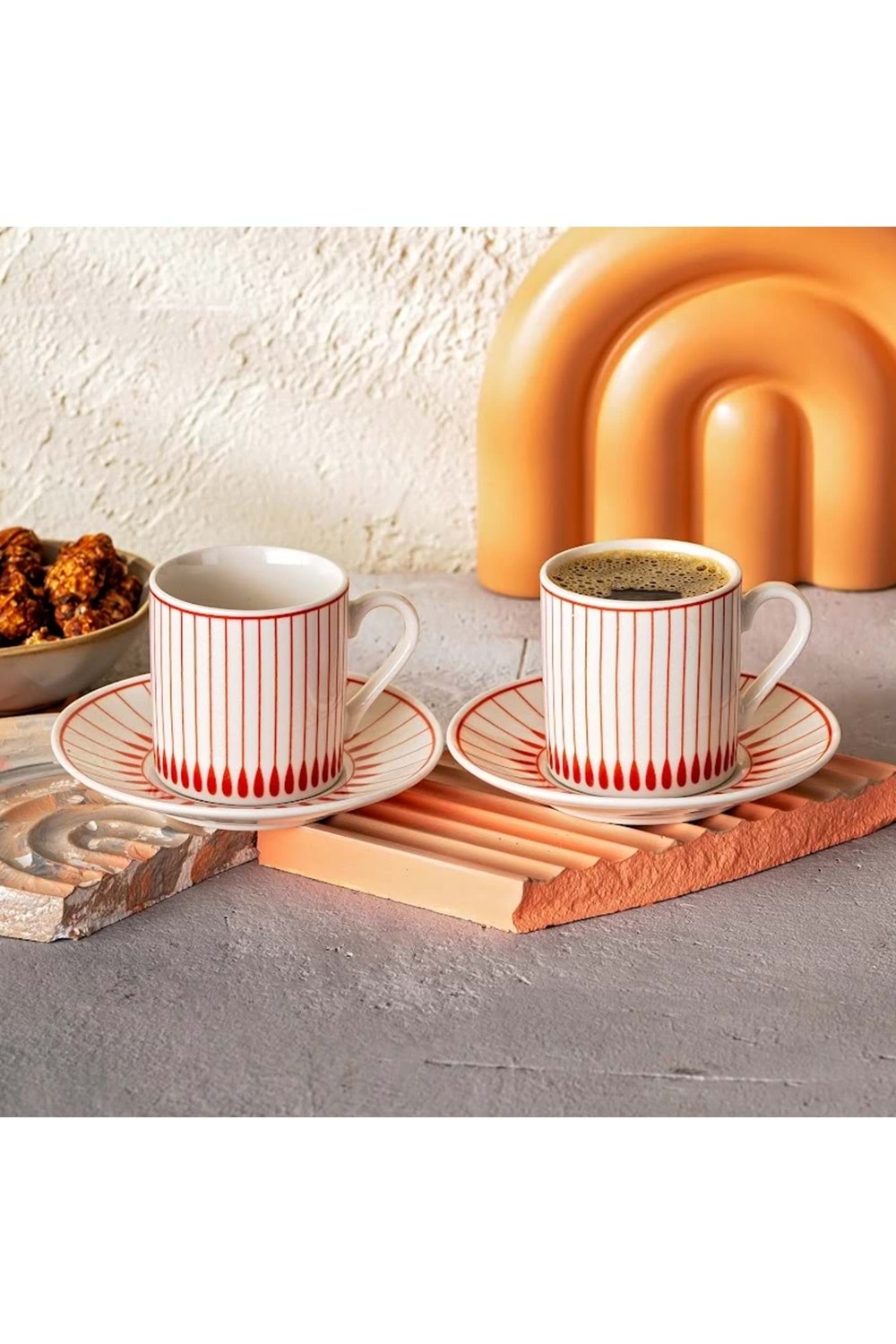 EMSAN BENEDICT NEW BONE 2 KİŞİLİK KAHVE FİNCANI