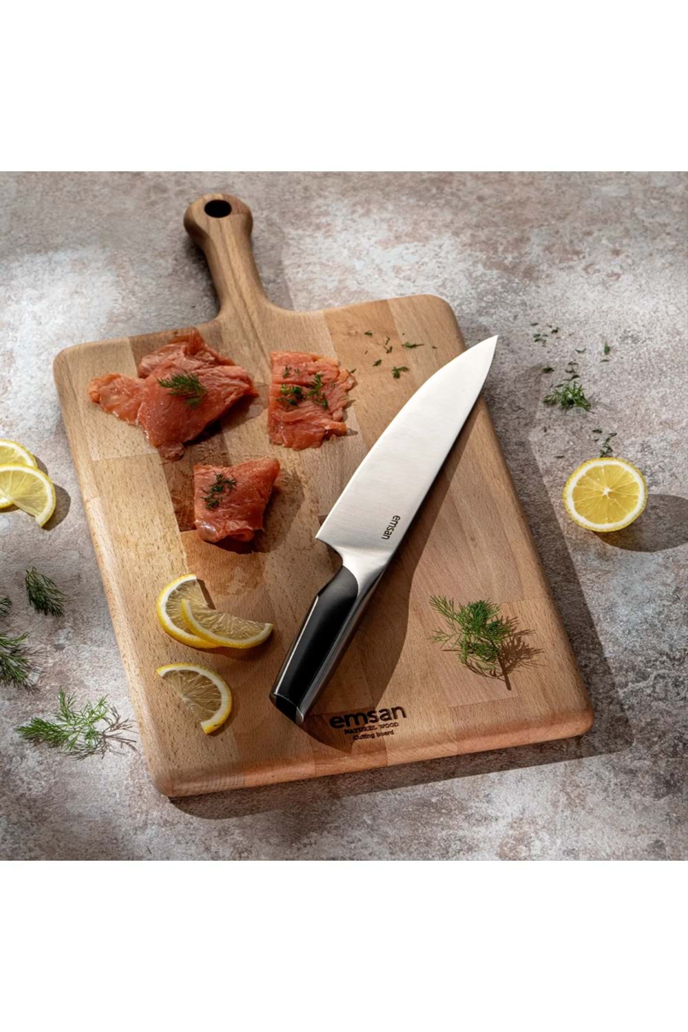 EMSAN PRO KNIFE ŞEF BIÇAĞI, SİYAH