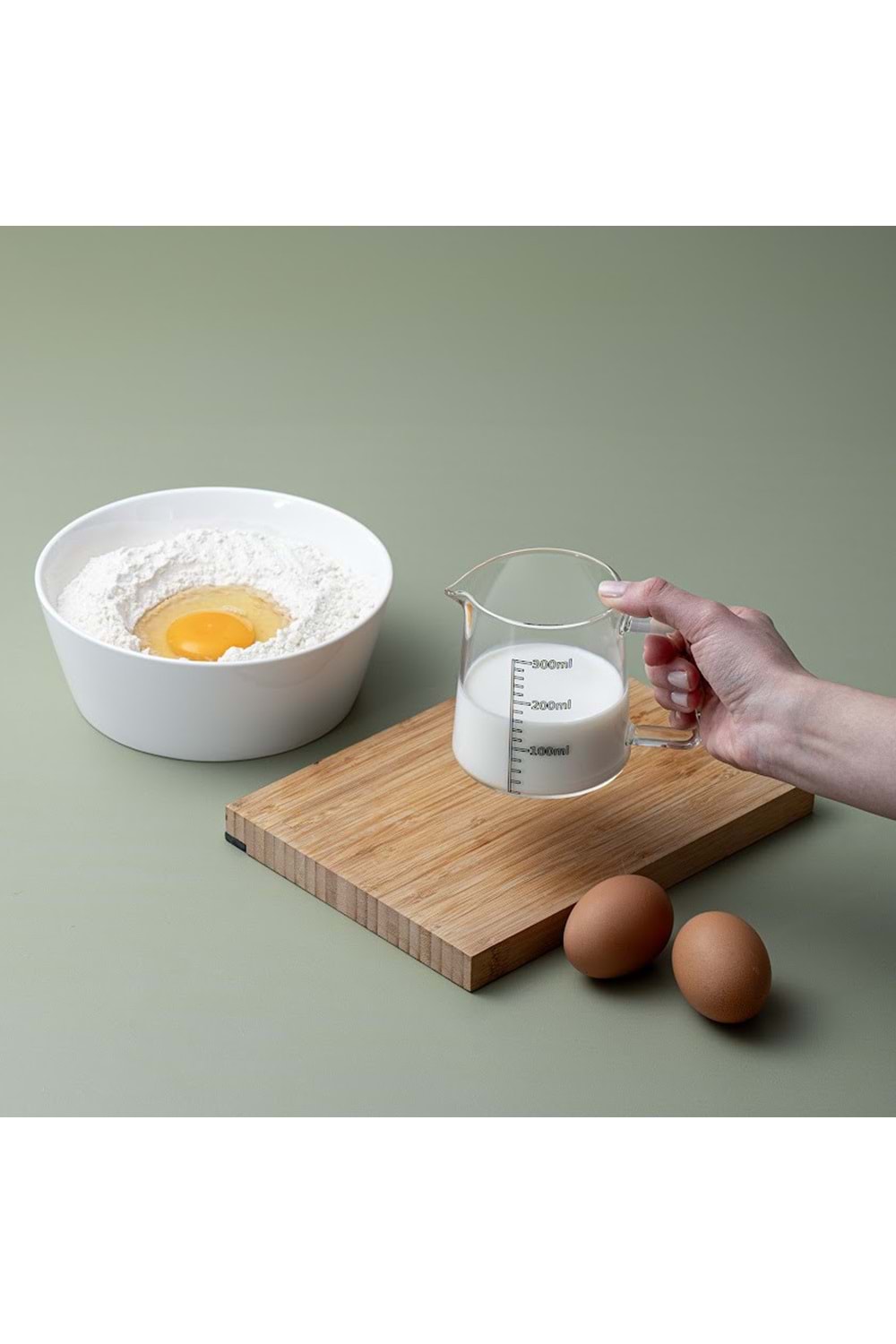 EMSAN LIA BOROSILIKAT ÖLÇÜ KABI, 300 ML