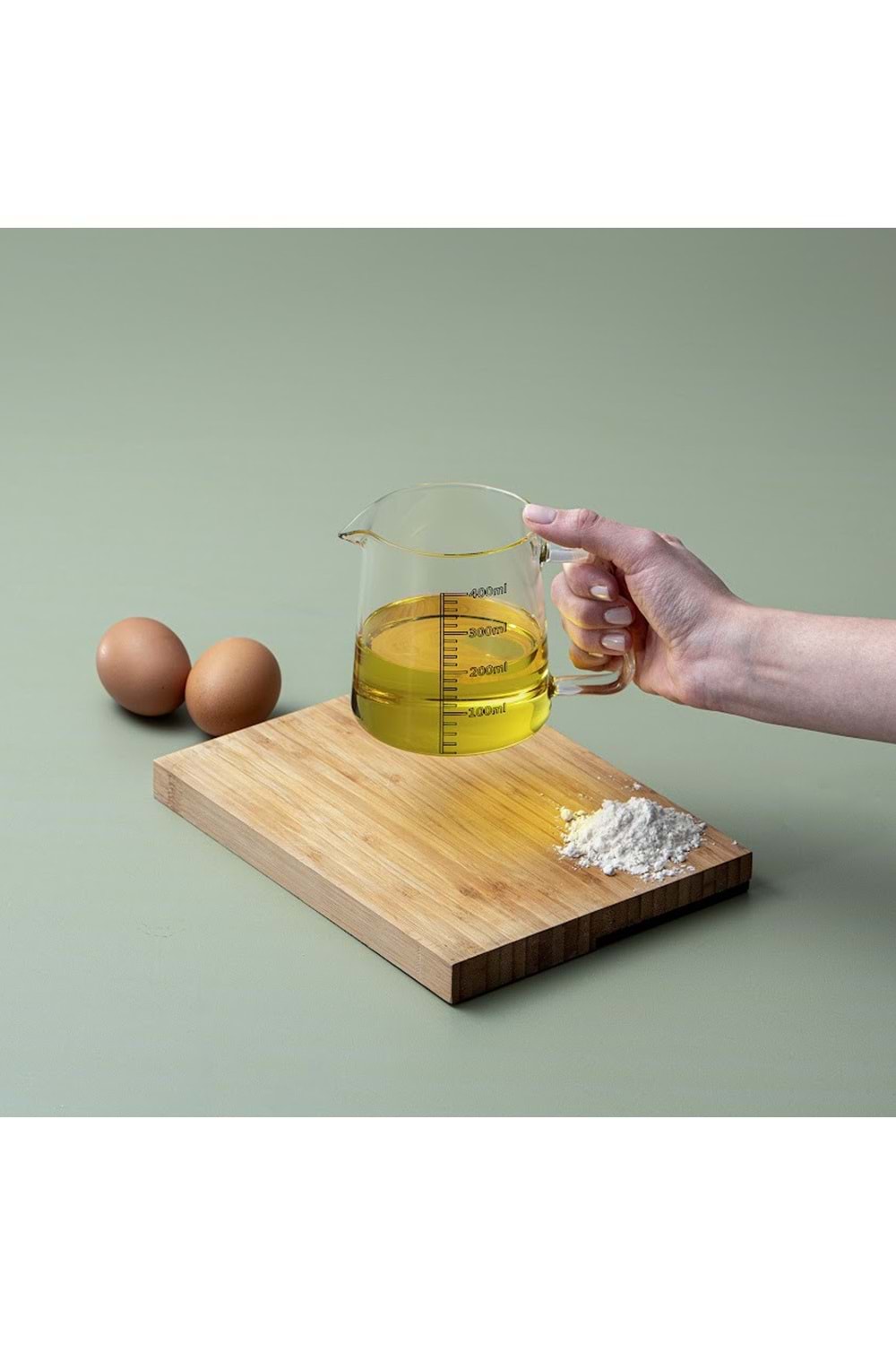 EMSAN LIA BOROSILIKAT ÖLÇÜ KABI, 400 ML