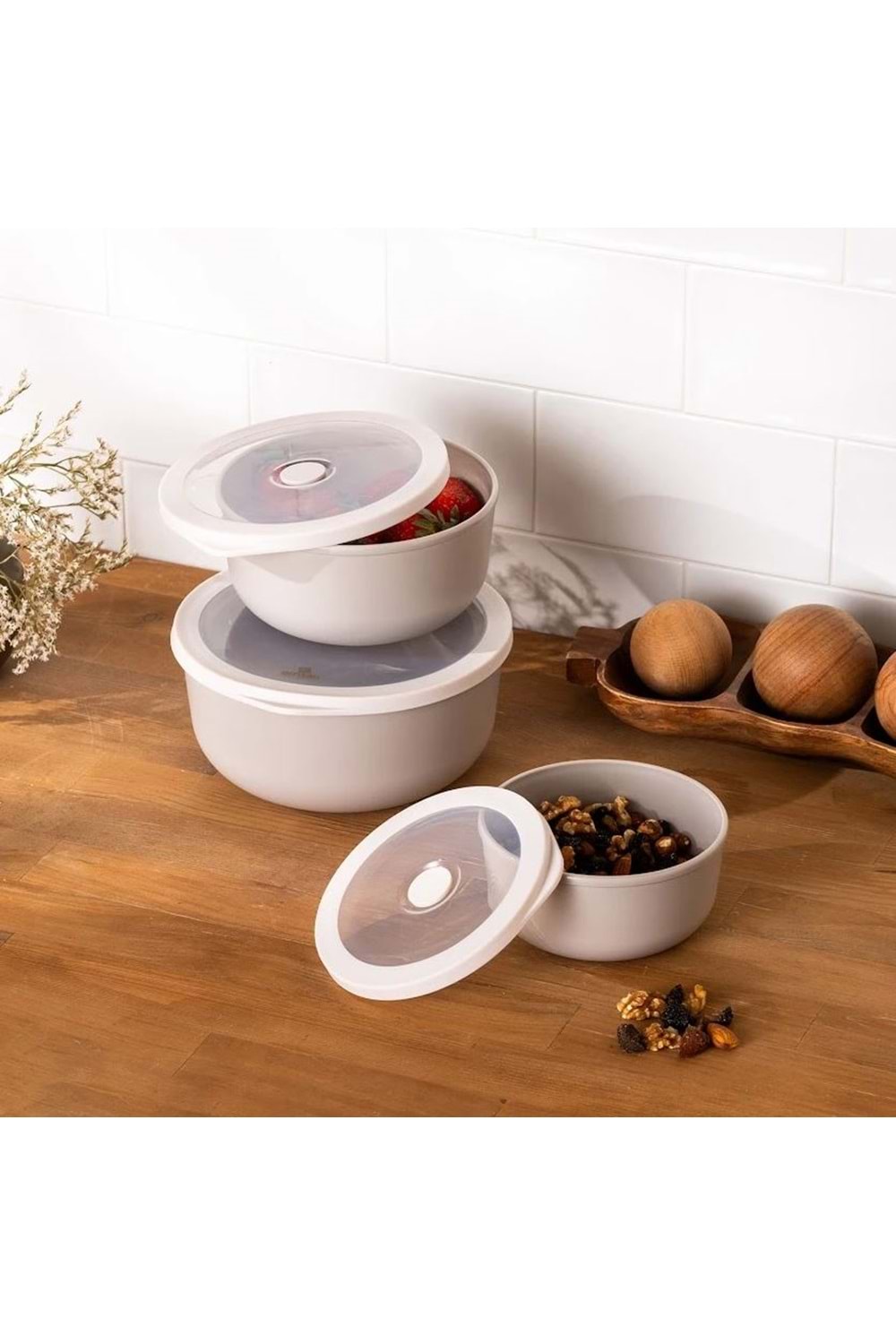 EMSAN SOFT 3'LÜ SAKLAMA KABI