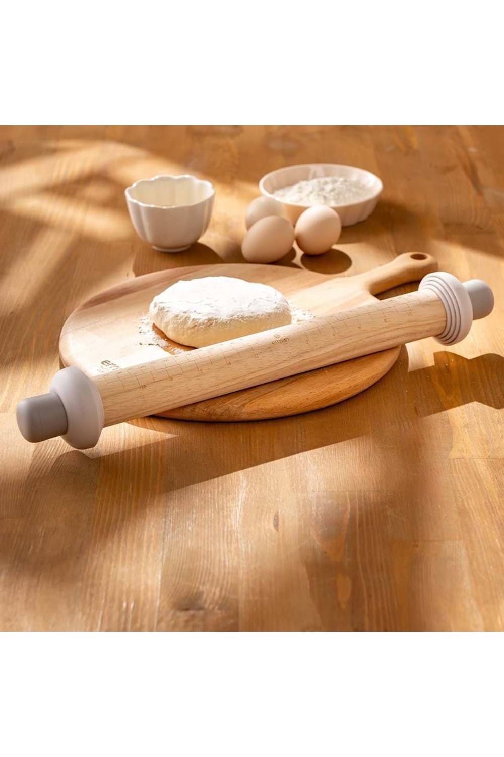 EMSAN SOFT AYARLANABİLİR OKLAVA, GRİ