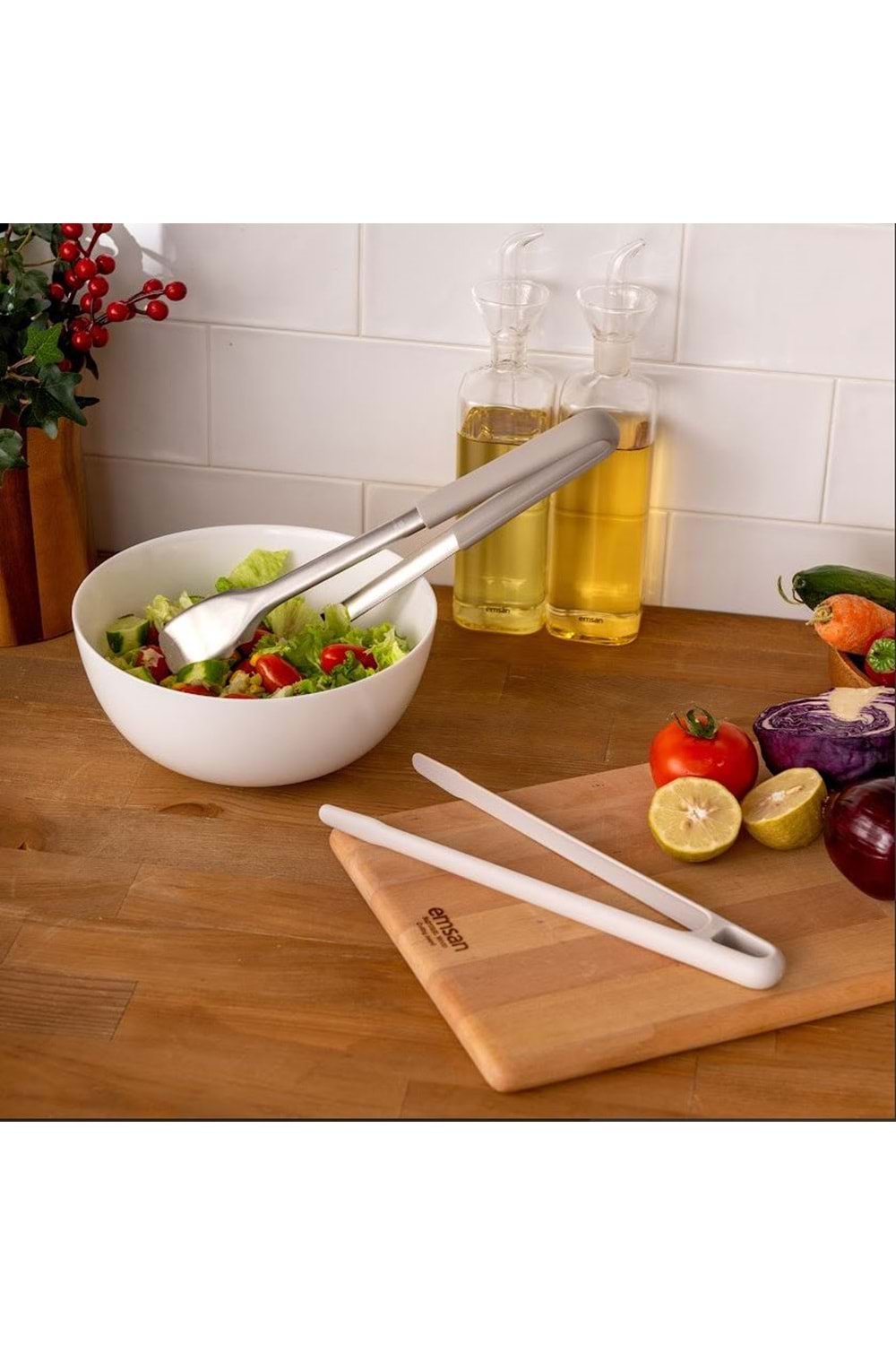 EMSAN SOFT 2'Lİ MAŞA SETİ, GRİ