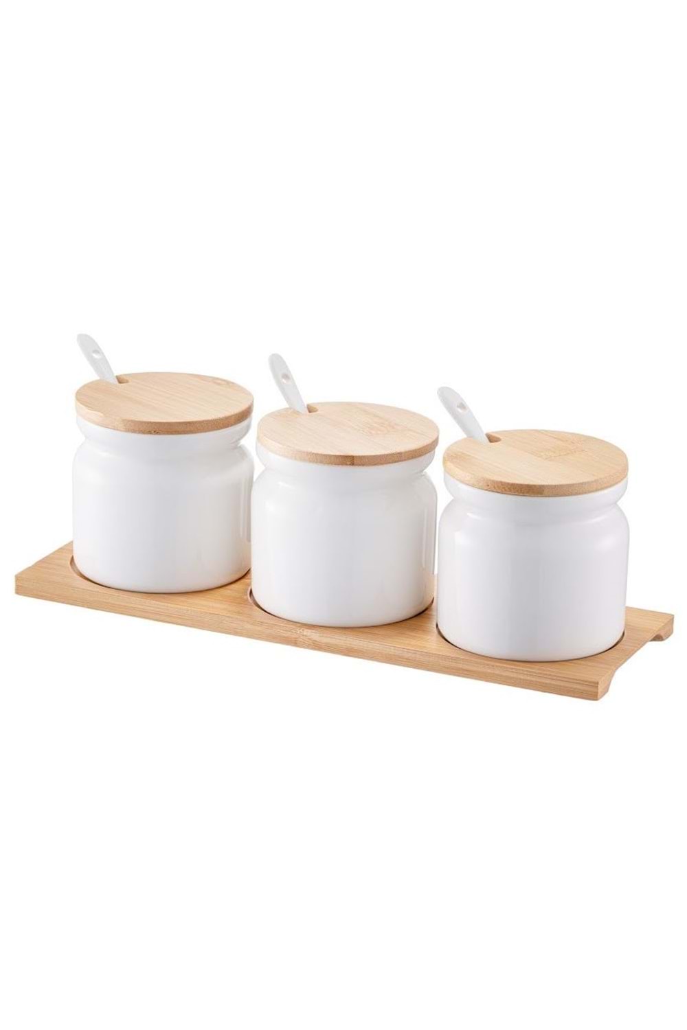 EMSAN BRIGHT BAHARAT TAKIMI 3'LÜ, BEYAZ