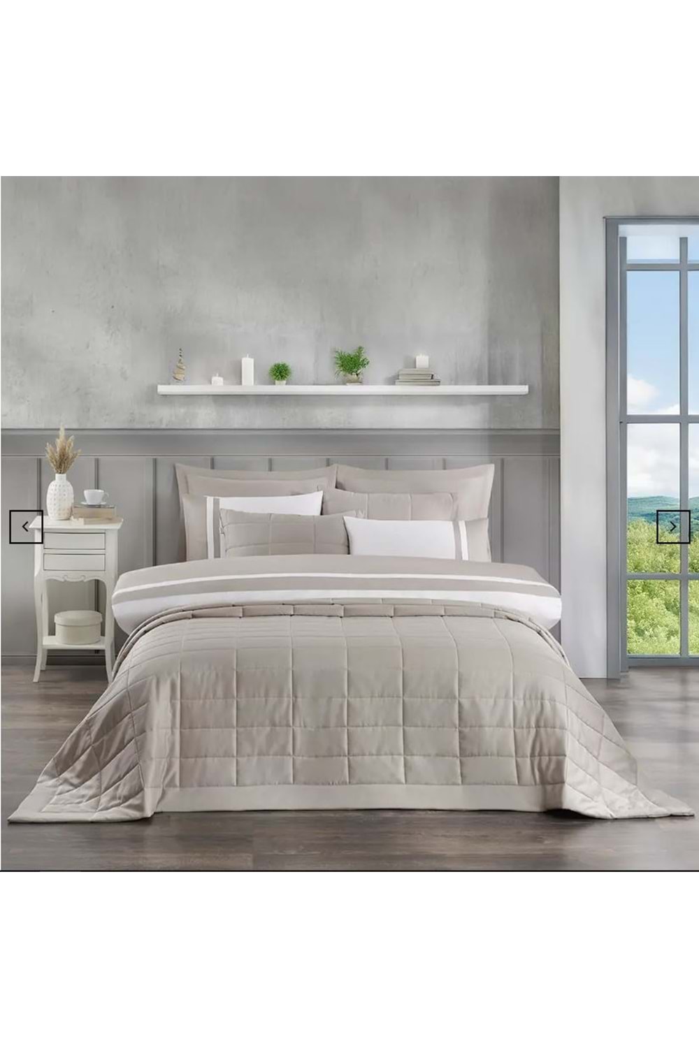 260X270 YATAK ÖRTÜLÜ NEVRESİM TAKIMI VESPERA SABRE