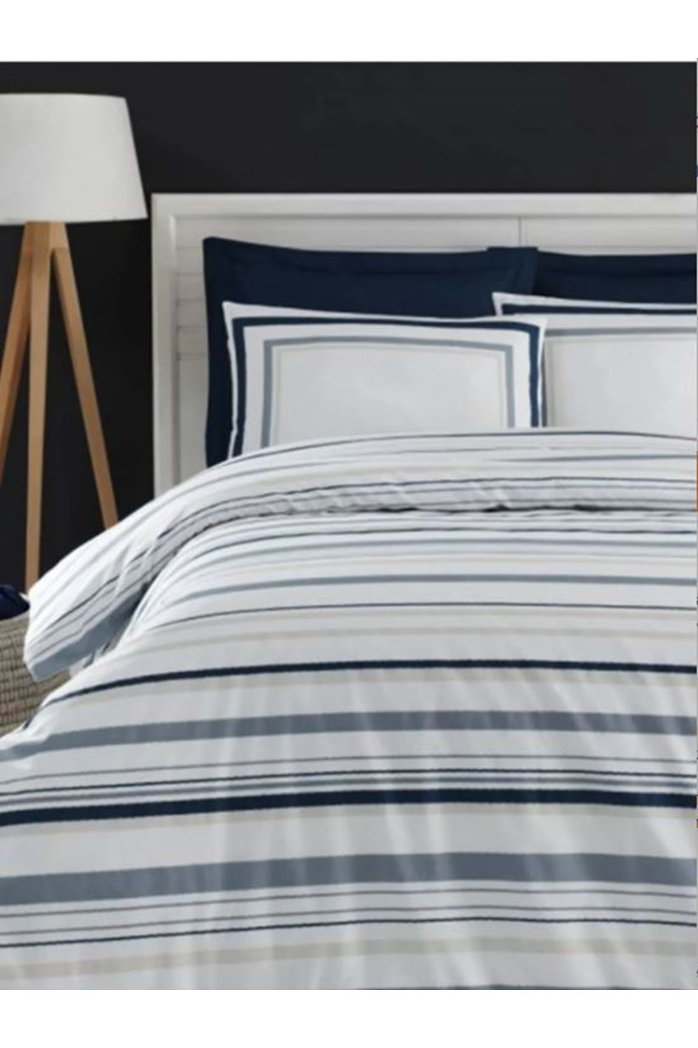 200X220 LUXART NEVRESİM TAKIMI EDNA DENIM