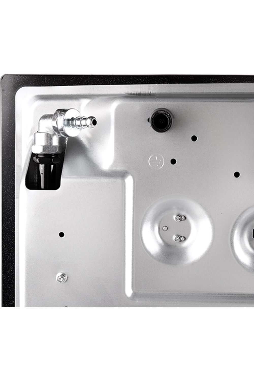 HOB646/2 Newal Siyah Cam Ocak