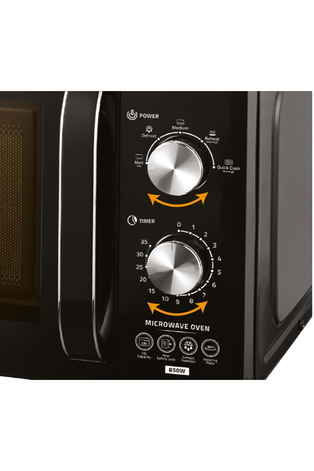 MWO267/5 Newal Silver Mikrodalga 25L