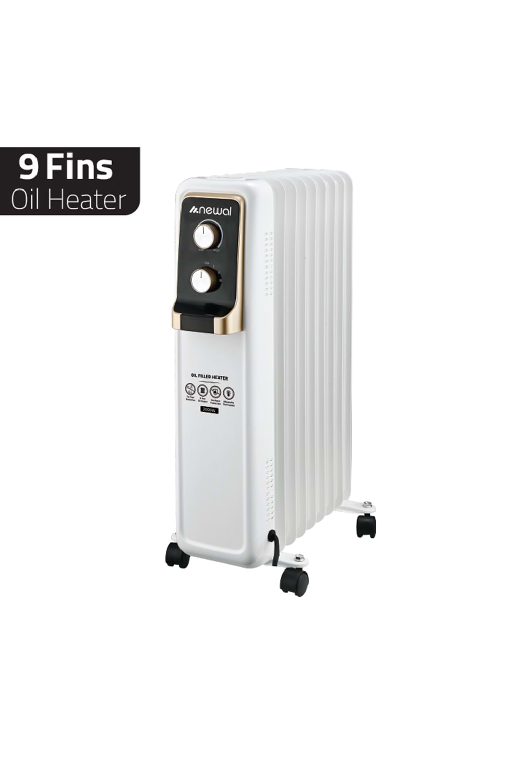 QHT161 Newal Radyatör Isıtıcı 9 Dilim