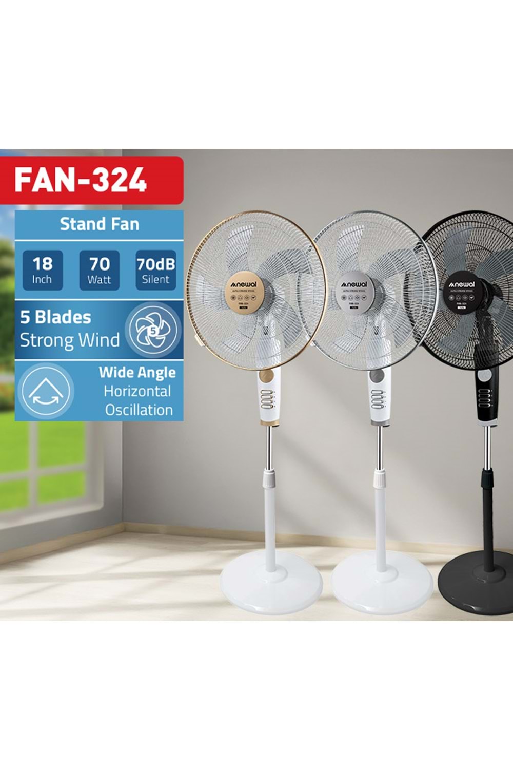 Newal FAN324 18