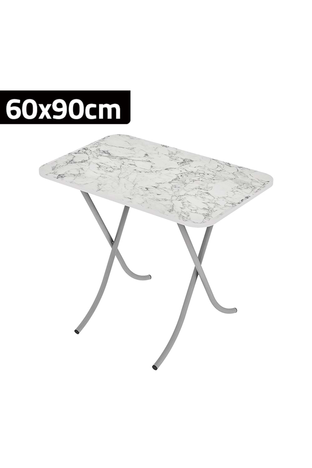 M827/1 Newal Beyaz Katlanabilir Masa 60x90cm