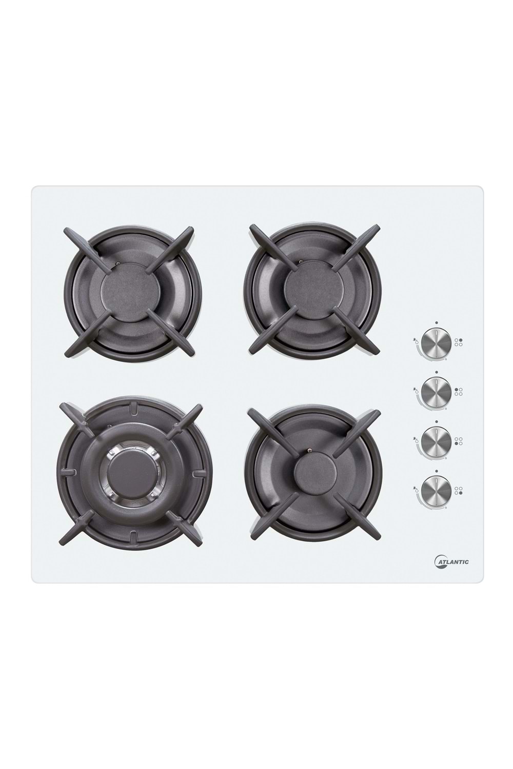 Atlantic MBH4W Beyaz Ankastre Döküm Ocak