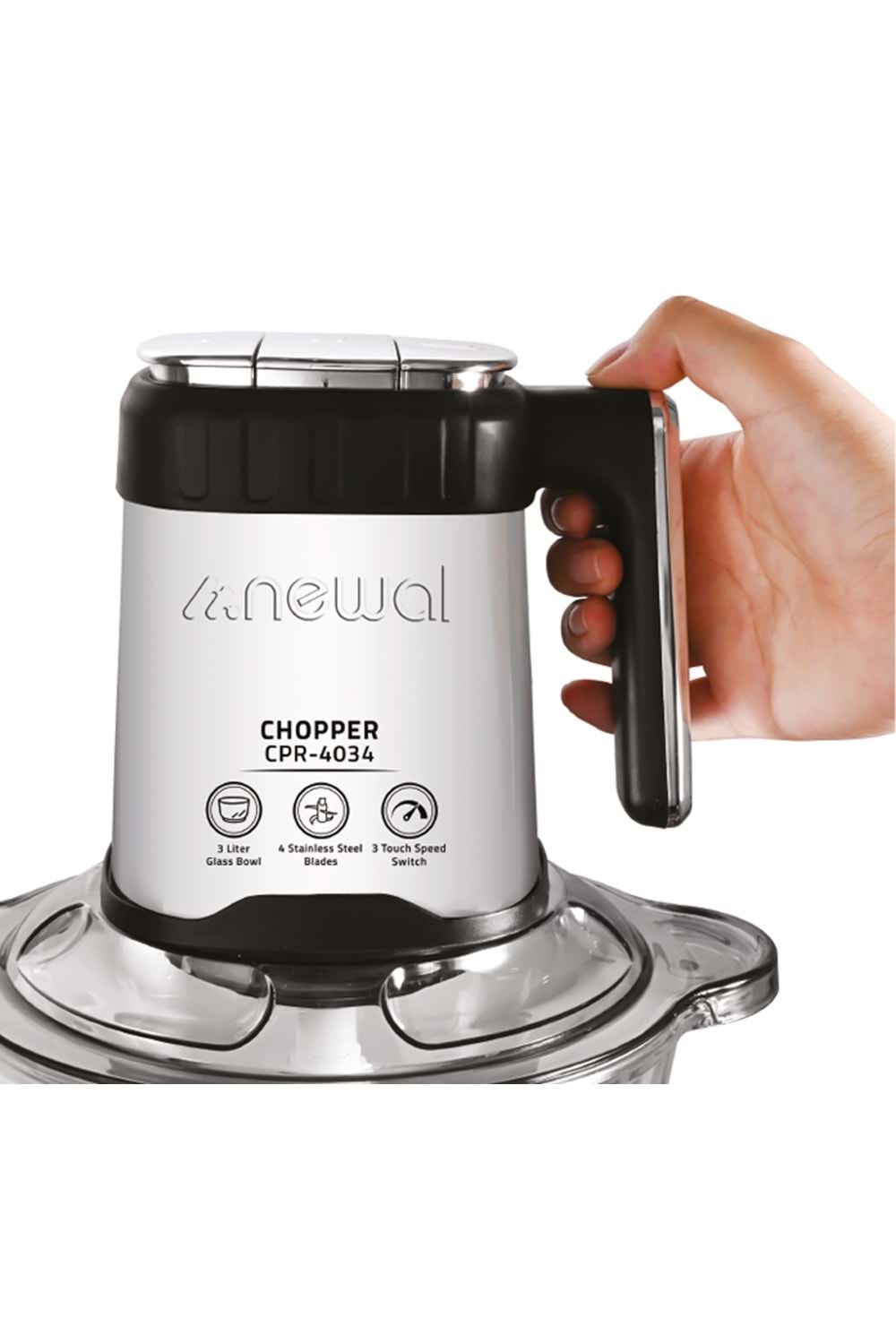 CPR4034 Newal Cam Doğrayıcı 3L