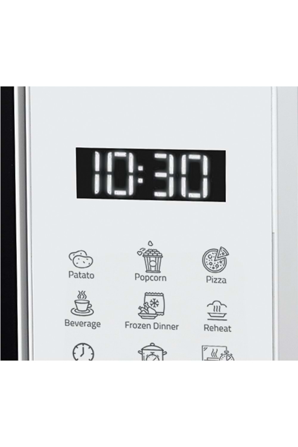 MWO2510/1 Newal Beyaz Mikrodalga 20L Dijital