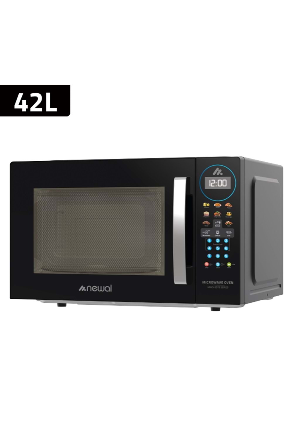 MWO2575/2 Newal Siyah Mikrodalga 42L Dijital