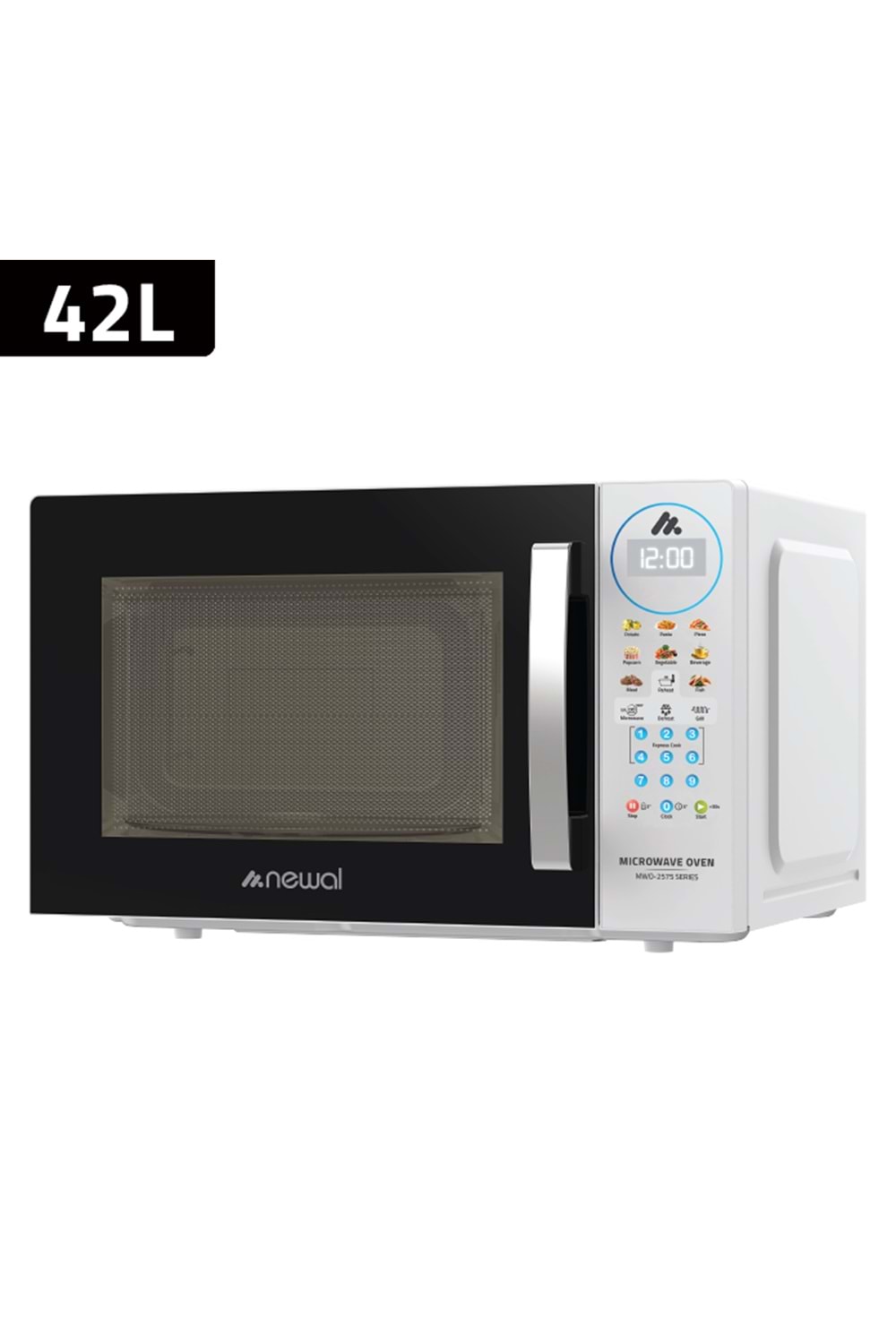 MWO2575/1 Newal Beyaz Mikrodalga 42L Dijital