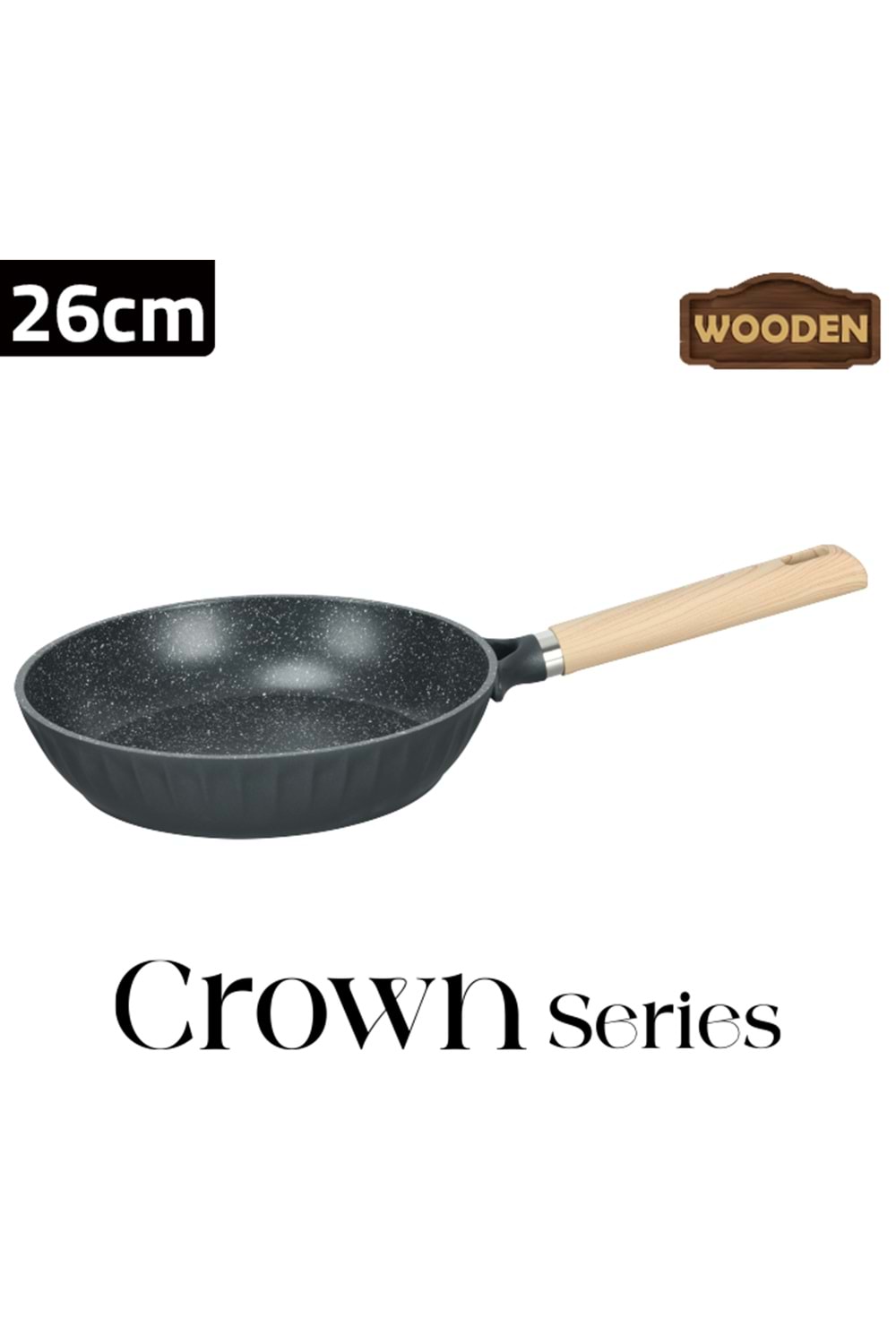 8594/26 Zio Crown Tava 26cm