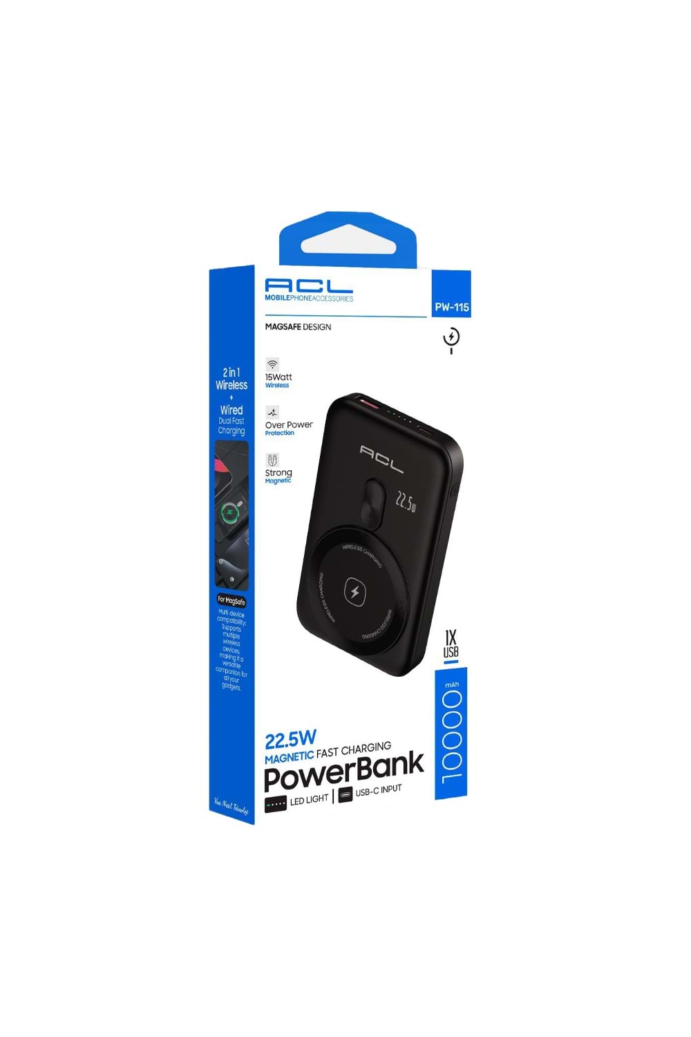 PW115 ACL Magsafe Powerbank 10000 mAh