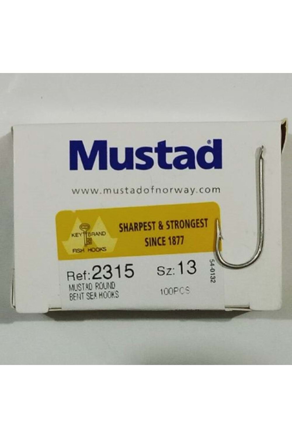 MUSTAD 2315 DT İĞNE ( 100 AD ) - BEYAZ - 19
