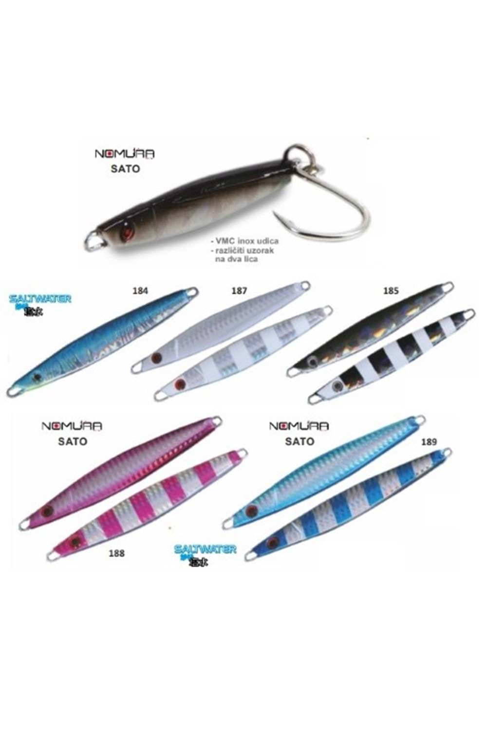 NOMURA SATO JIG 28 GR BLUE