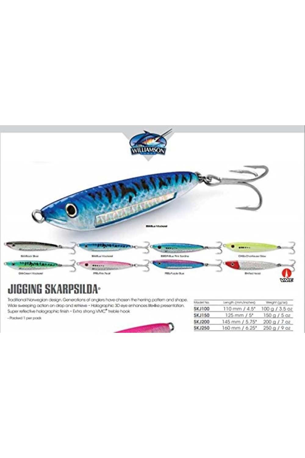 WILLIAMSON SKARPSILDA -- BLK