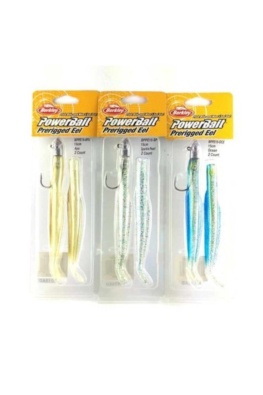 BERKLEY POWER BAIT PRERIGGED 15 CM -- BEYAZ