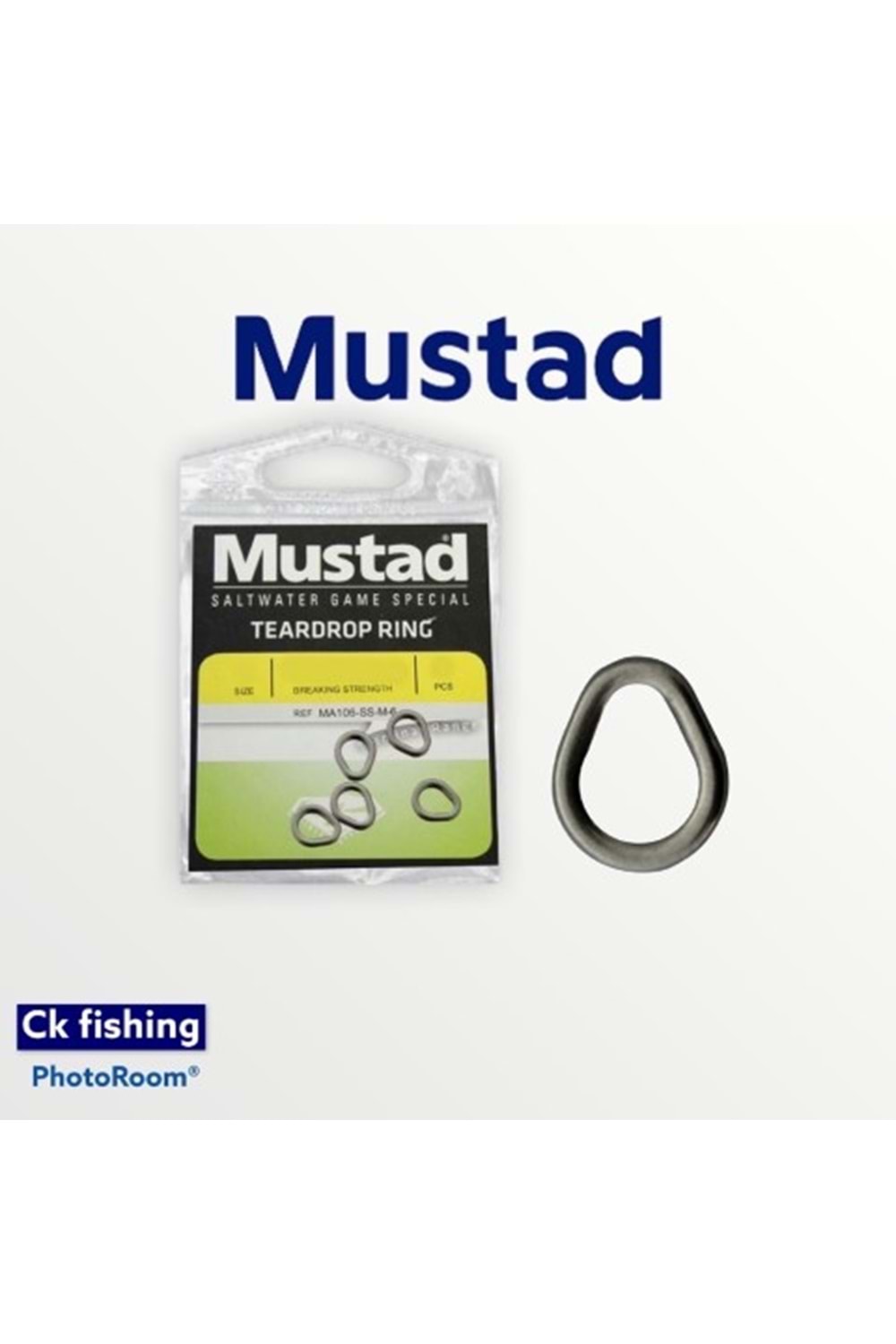 MUSTAD HALKA TEARDROP RING MA106