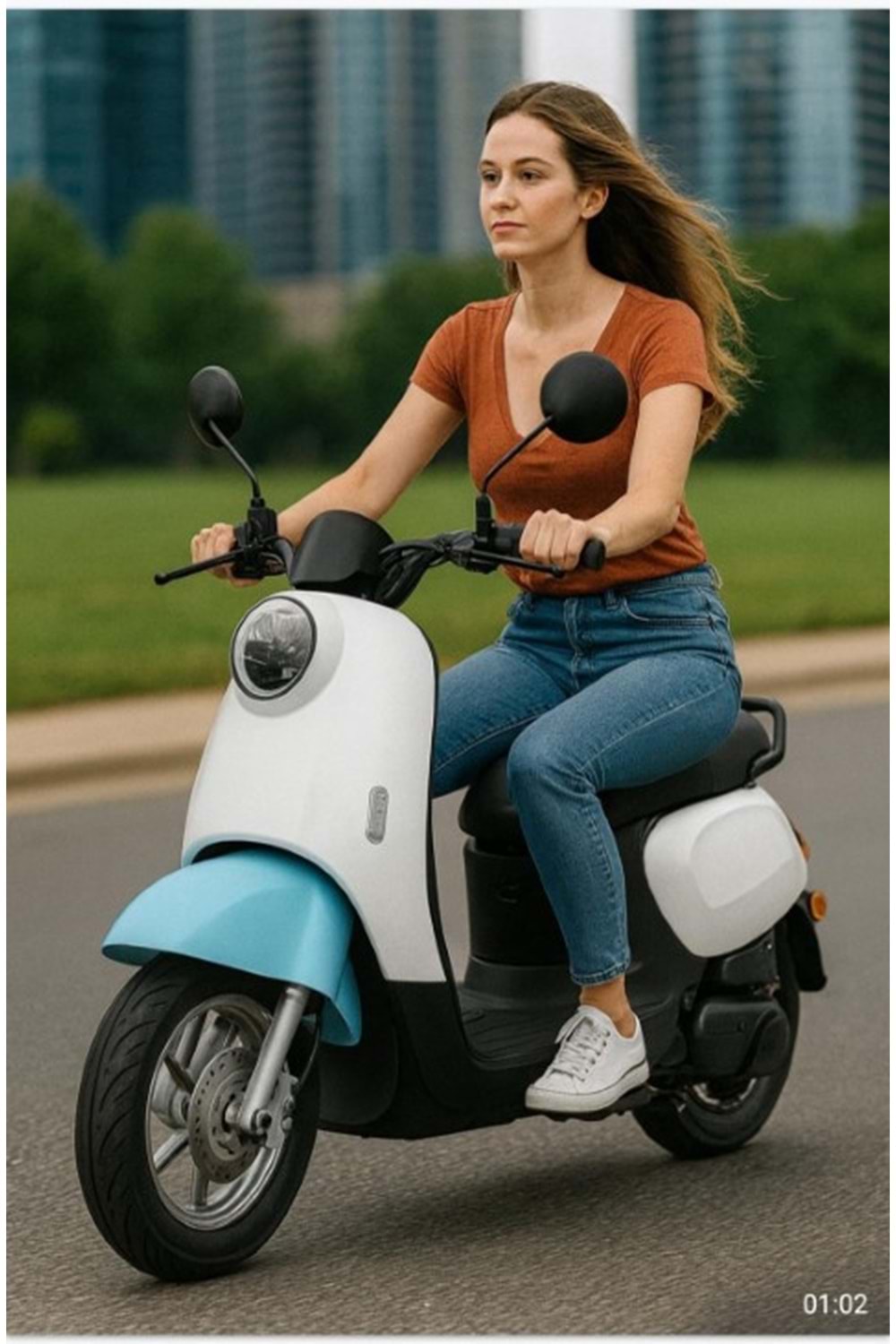 MOTOSİKLET ELEKTRİKLİ - EBG-088 1000W ( 60V/20AH )