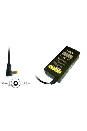 ADAPTOR DCA-A045 19V 4.74A 90W 1.7mm x 5.5mm